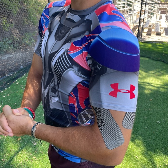 UNDER ARMOUR MEN ALTER EGO TRANSFORMERS OPTIMUS PRIME COMPRESSION WORKOUT SHIRT - Picture 14 of 16